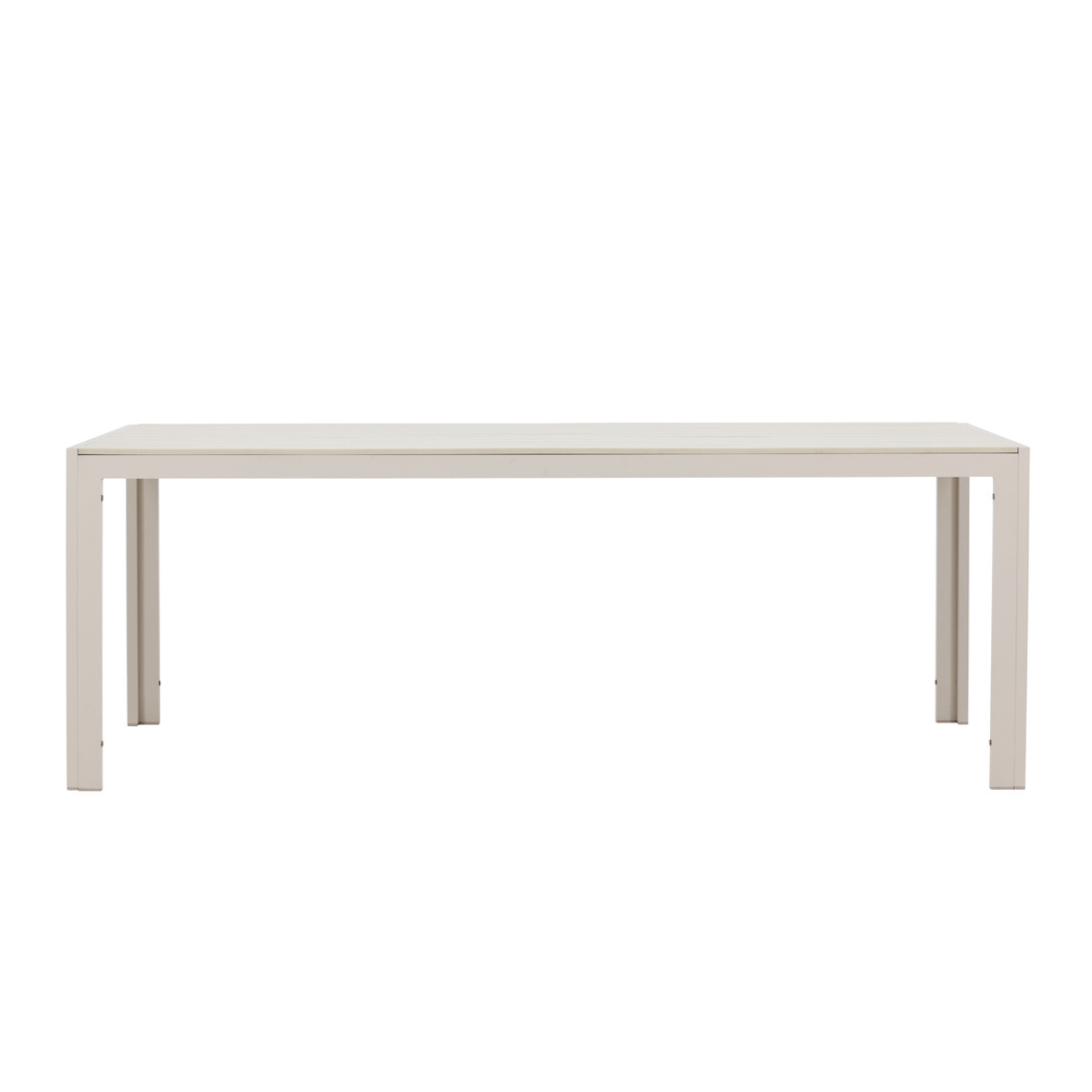 VD MIKA 205X90 Beige classic Dining table